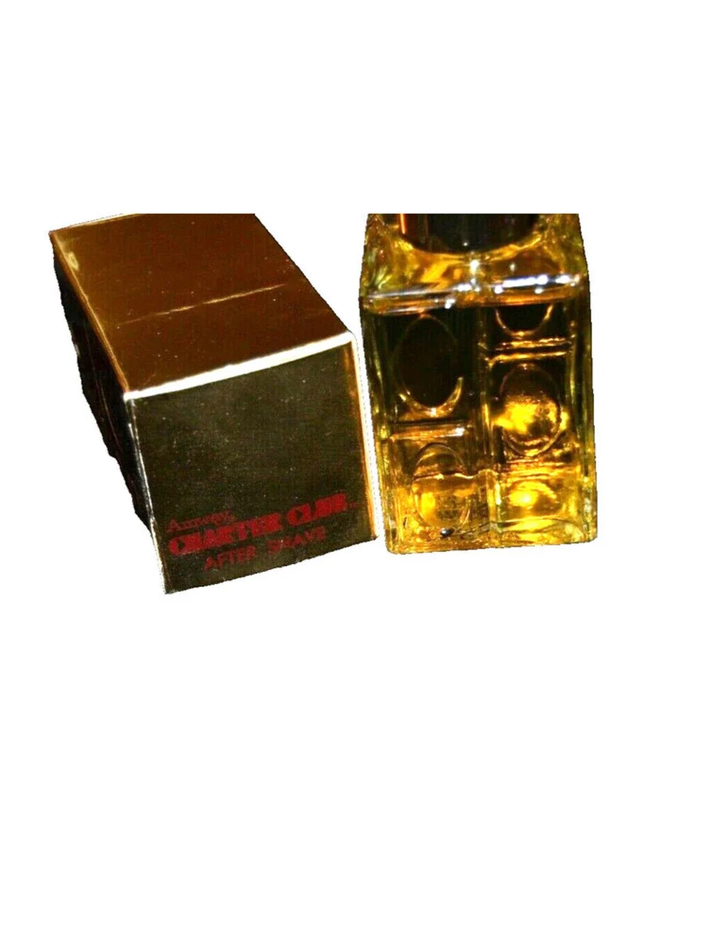 AMWAY CHARTER CLUB Men's AFTERSHAVE 4 fl.oz. Bottle w/Original Box HTF Vintage